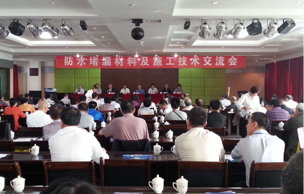 《公司新闻》 防水堵漏材料及施工技术交流会